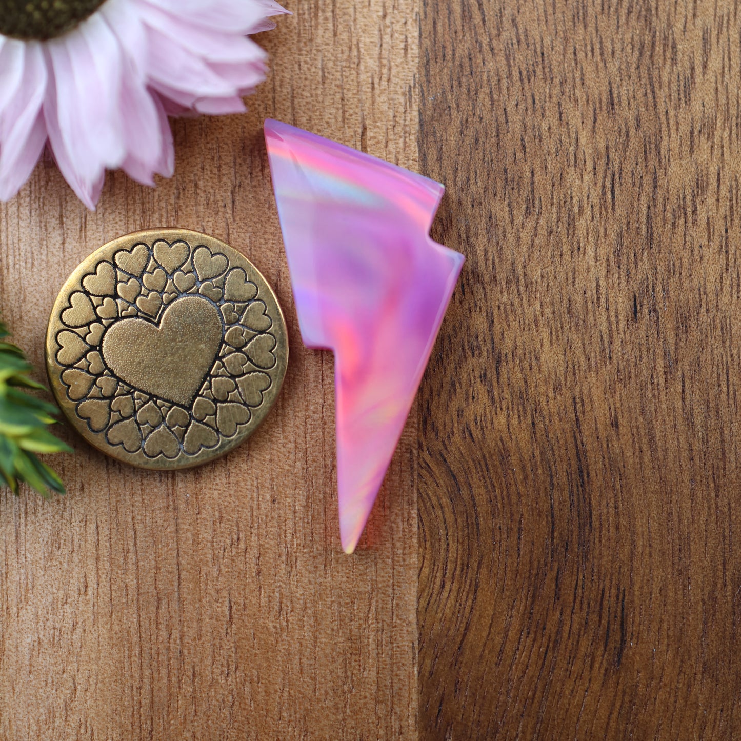 Aurora Opal Cabochon - approx. 36 x 19 x 4.5 mm