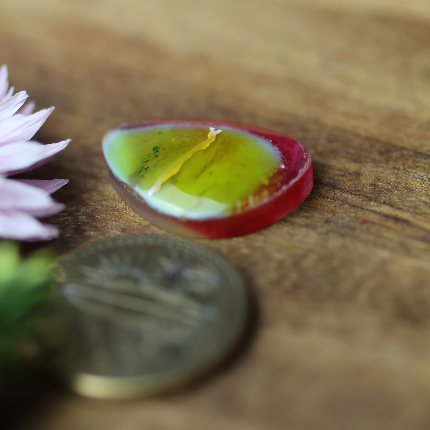 Gower Surfite Cabochon - approx. 21 x 15 x 4.6 mm