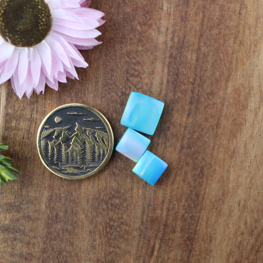 Aurora Opal Cabochon Set of 3 - Mixed Size