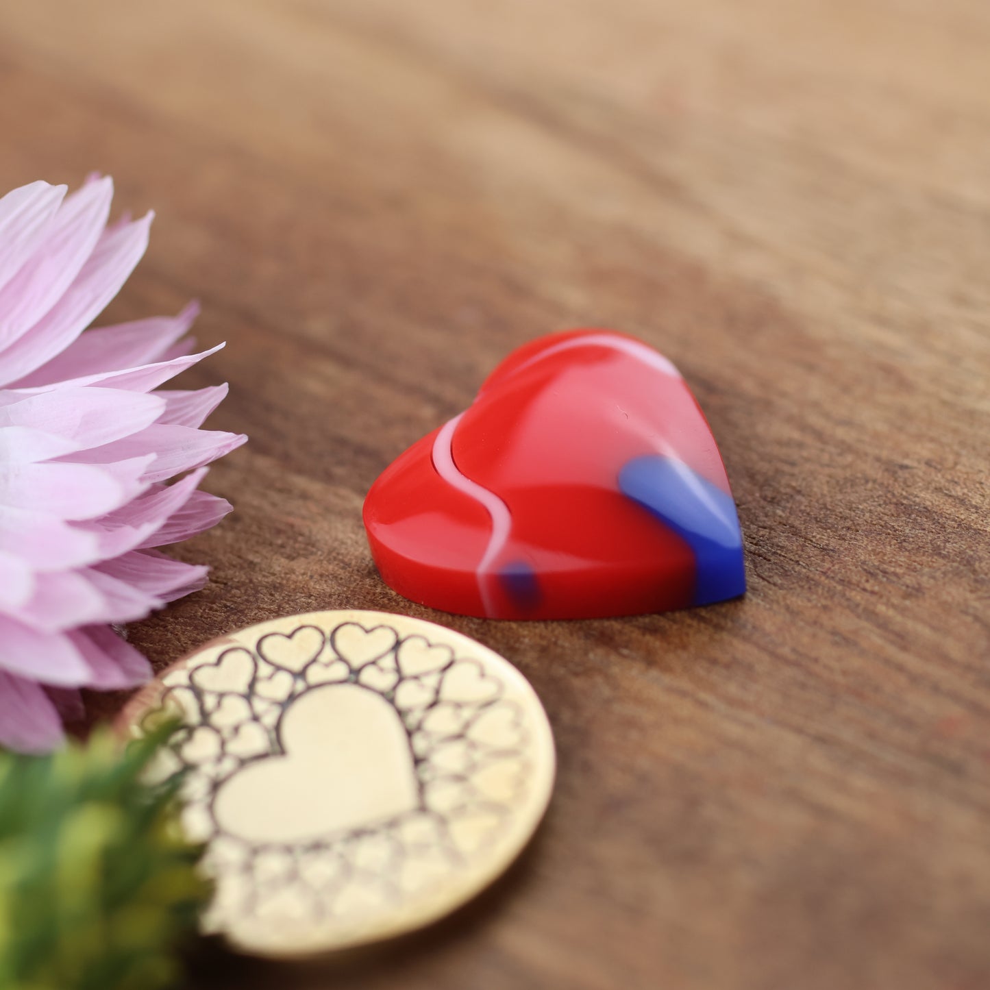 Acrylic Cabochon - approx. 17 x 17 x 4.8 mm