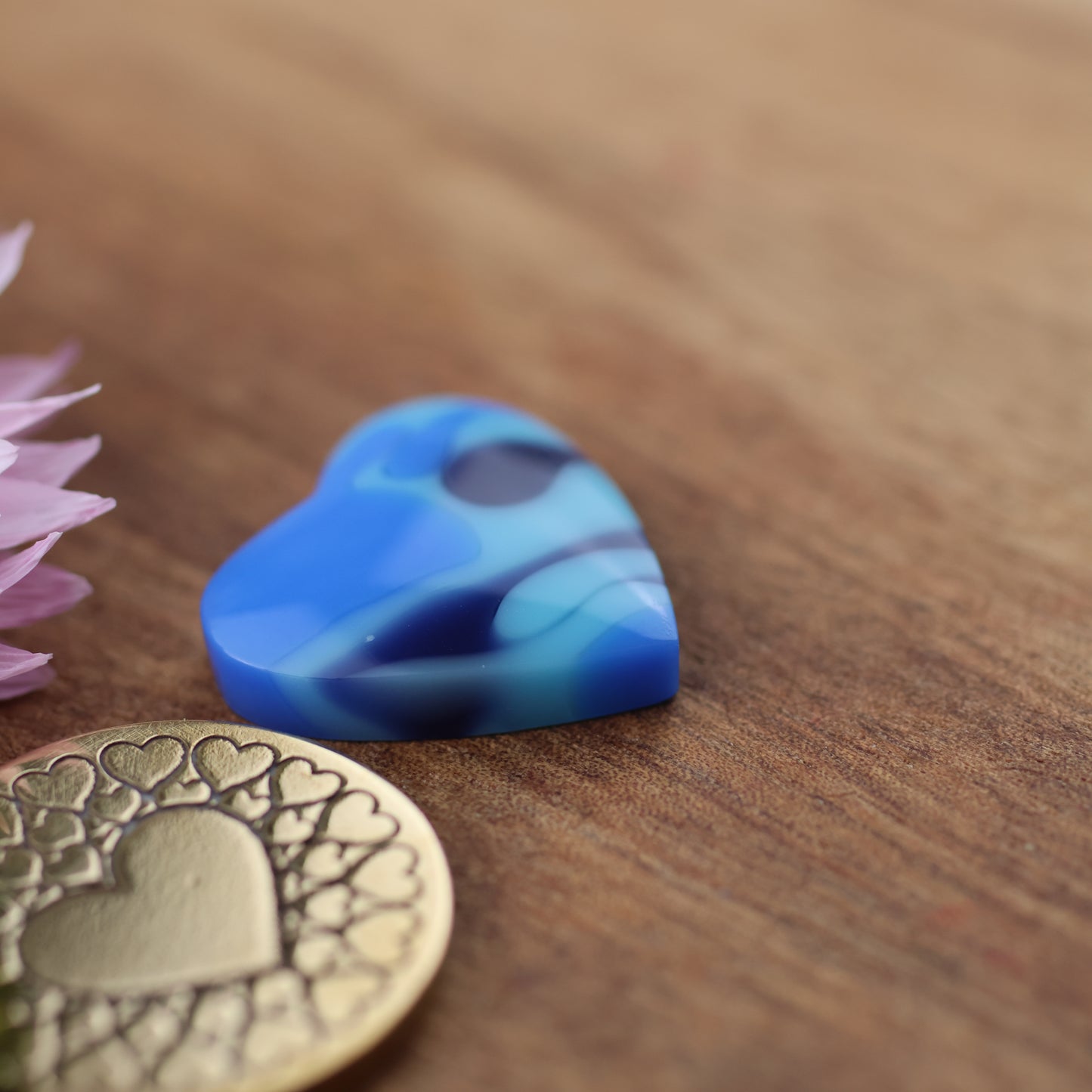 Acrylic Cabochon - approx. 17 x 17 x 4.7 mm