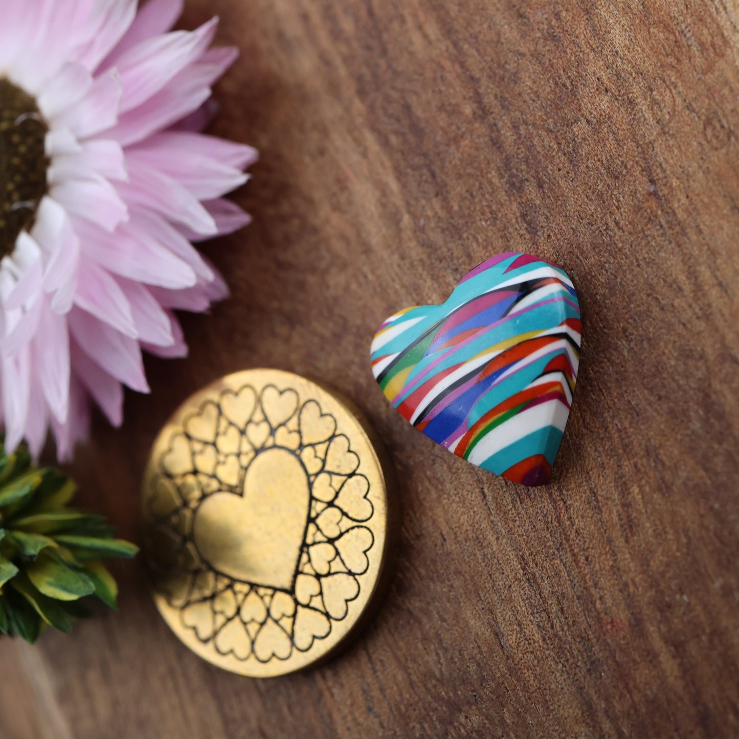 Oregon Surfite Cabochon - approx. 13 x 13 x 3.8 mm