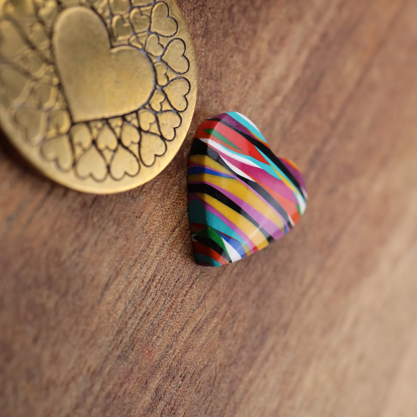 Oregon Surfite Cabochon - approx. 14 x 14 x 4.2 mm