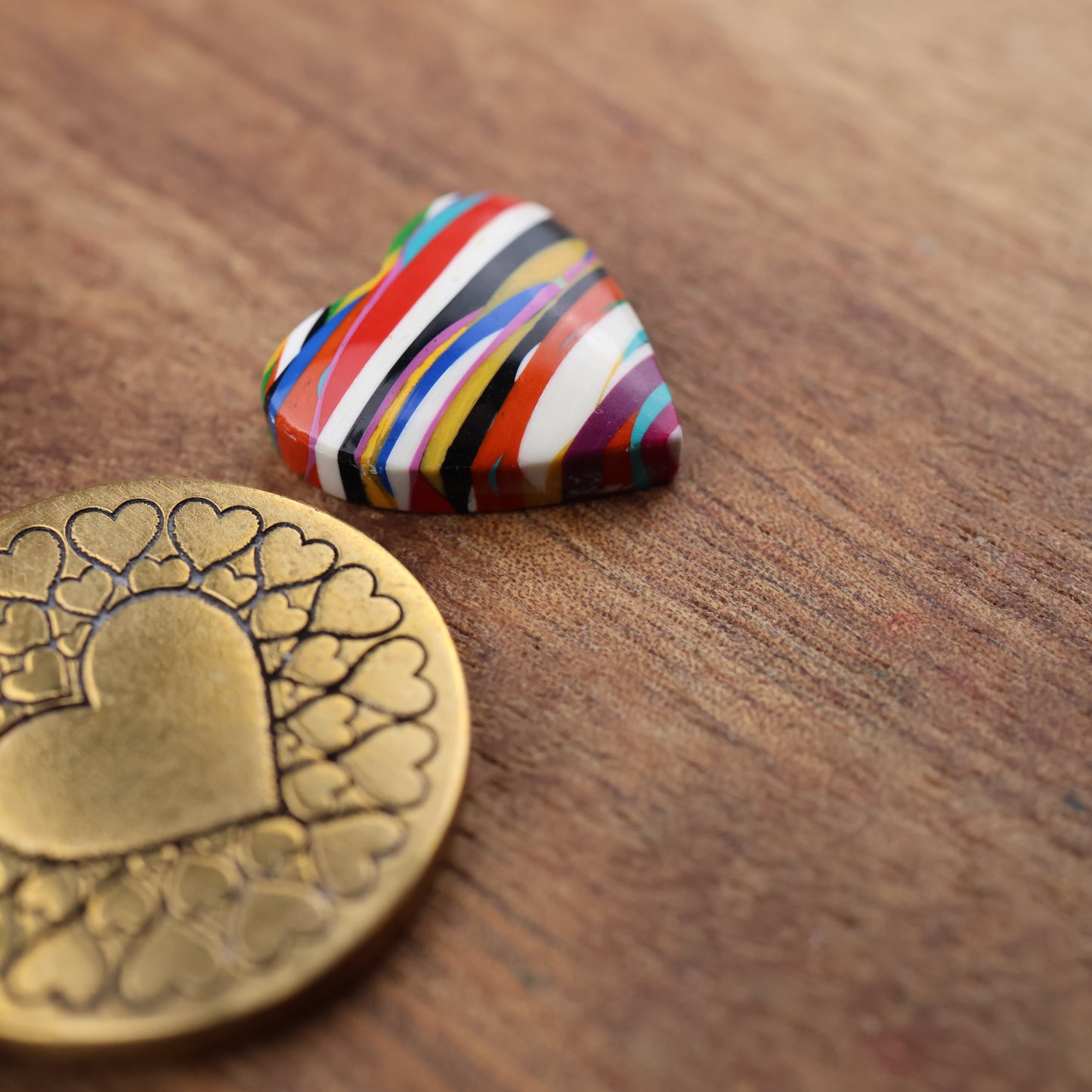 Oregon Surfite Cabochon - approx. 13 x 13 x 4.1 mm