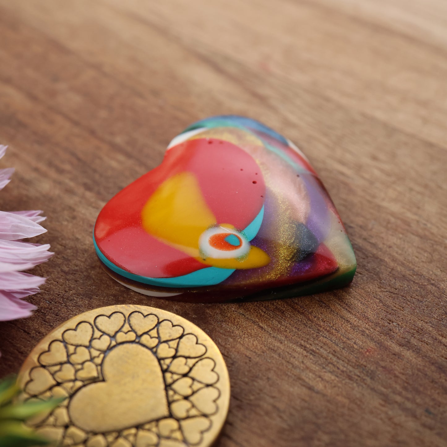 Oregon Surfite Cabochon - approx. 27 x 27 x 5.7 mm