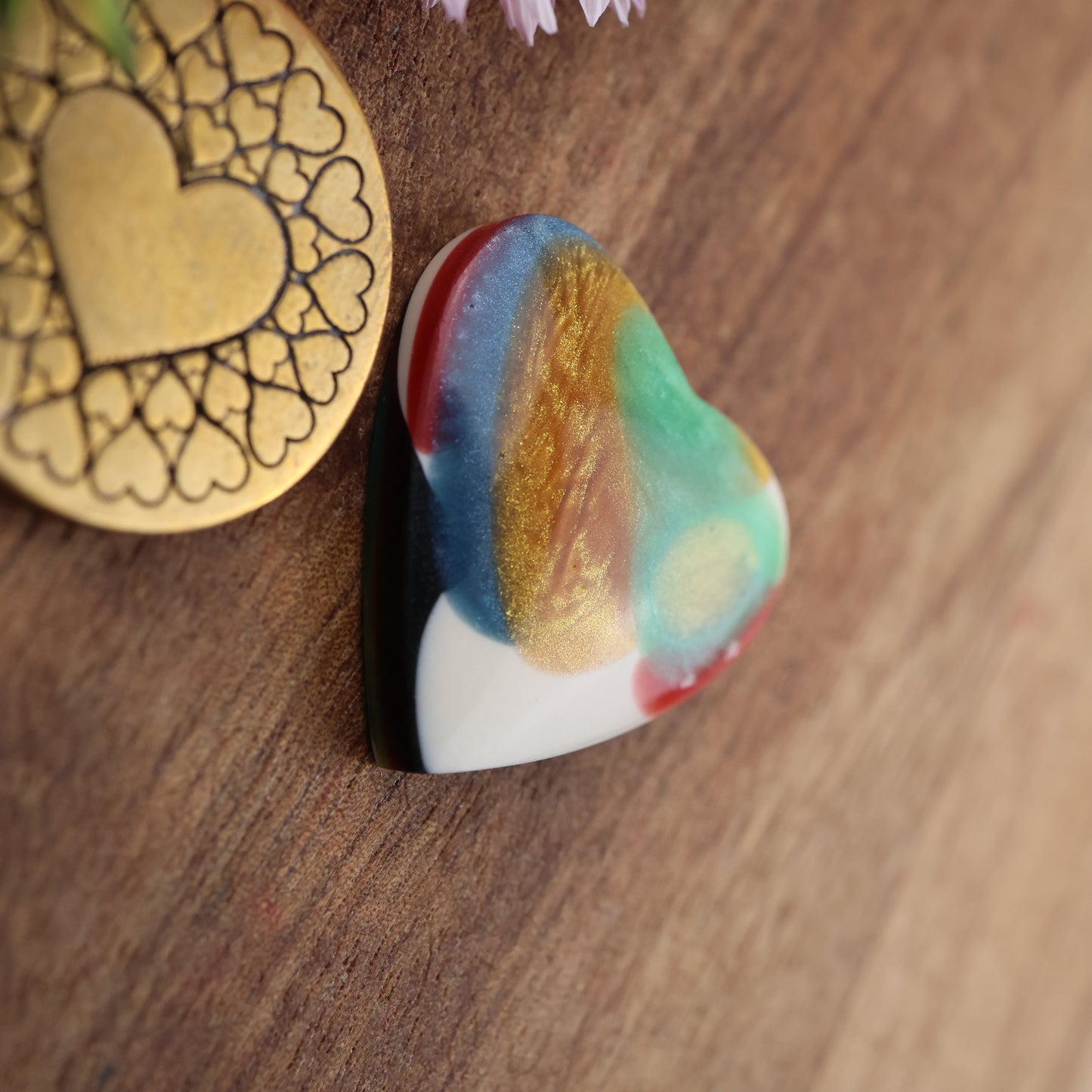 Oregon Surfite Cabochon - approx. 21 x 22 x 4.9 mm