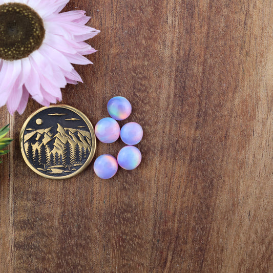 Aurora Opal Cabochon Set of 5 - Mixed Size