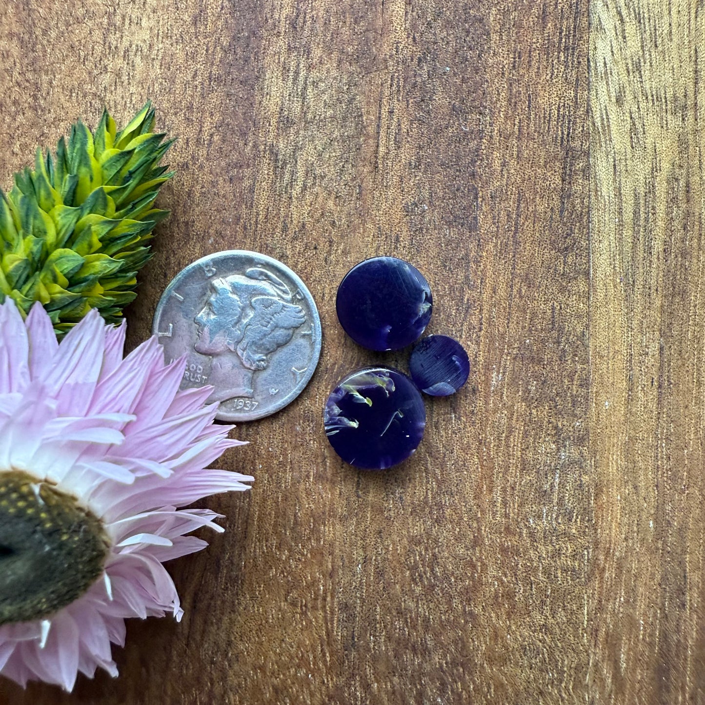Gower Surfite Cabochon Set of 3 - Mixed Size