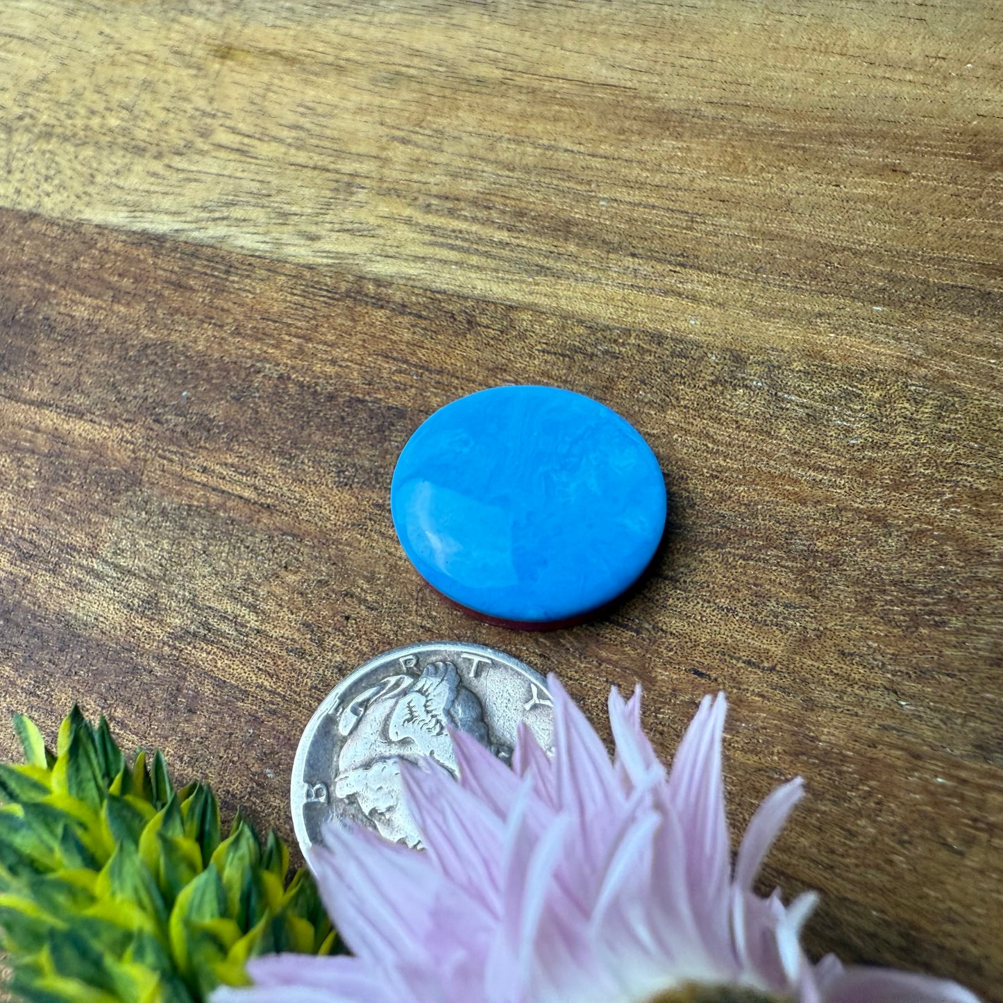 Gower Surfite Cabochon - approx. 18 x 18 x 4.7 mm