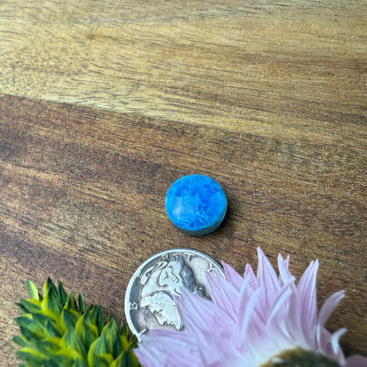 Gower Surfite Cabochon - approx. 11 x 11 x 5.1 mm