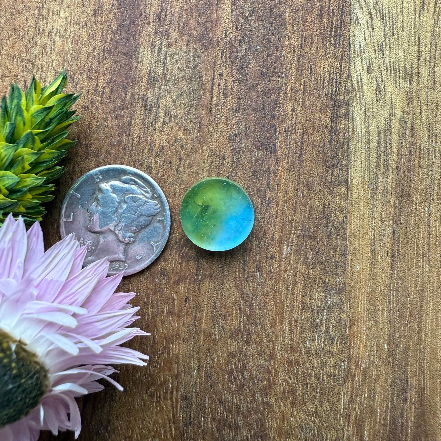 Gower Surfite Cabochon - approx. 11 x 11 x 5.1 mm