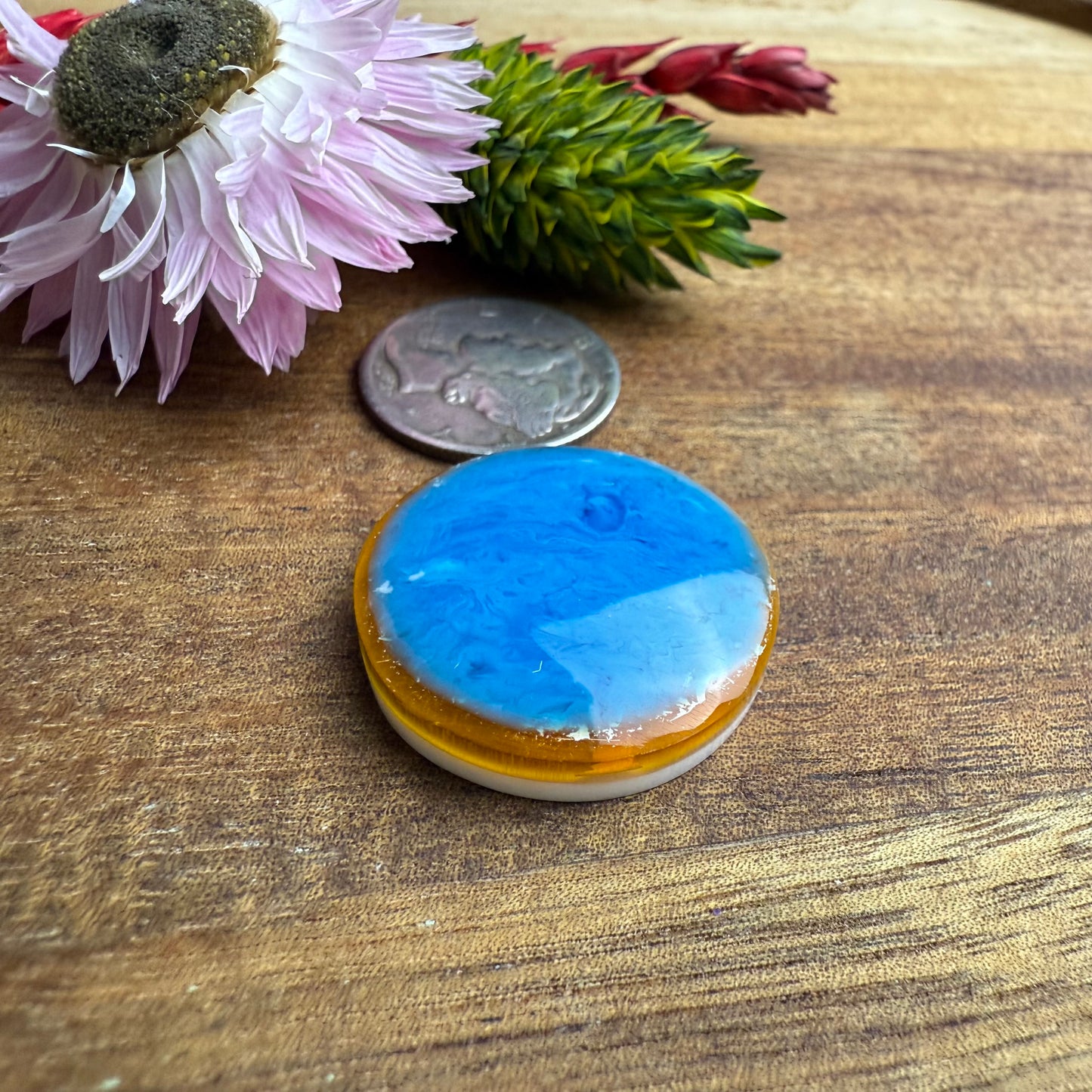 Gower Surfite Cabochon - approx. 23 x 23 x 6 mm