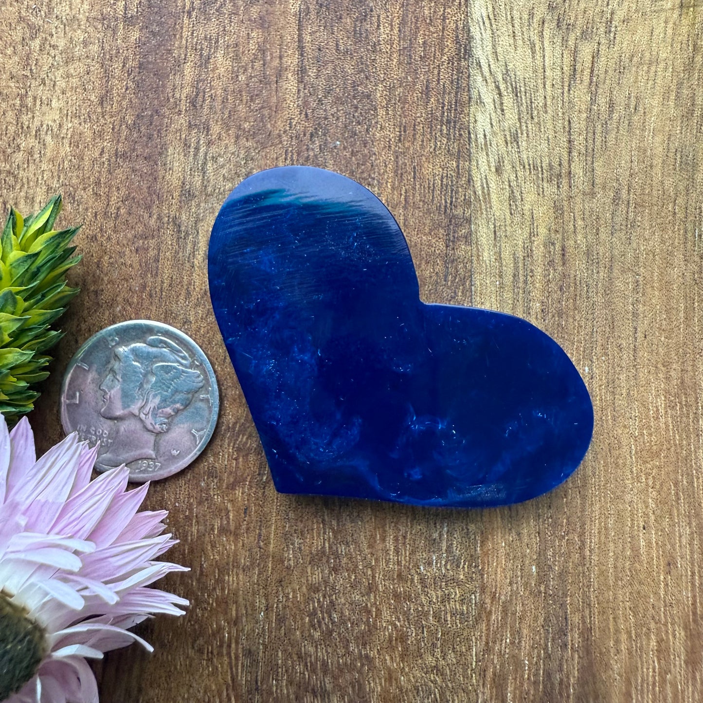 Gower Surfite Cabochon - approx. 46 x 30 x 5.3 mm