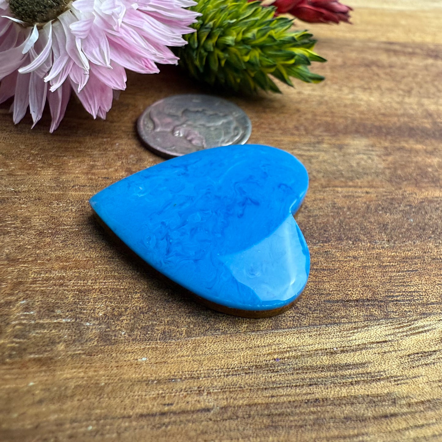 Gower Surfite Cabochon - approx. 27 x 27 x 4.7 mm