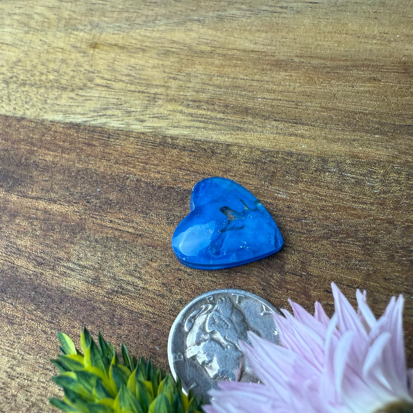Gower Surfite Cabochon - approx. 16 x 16 x 4.8 mm