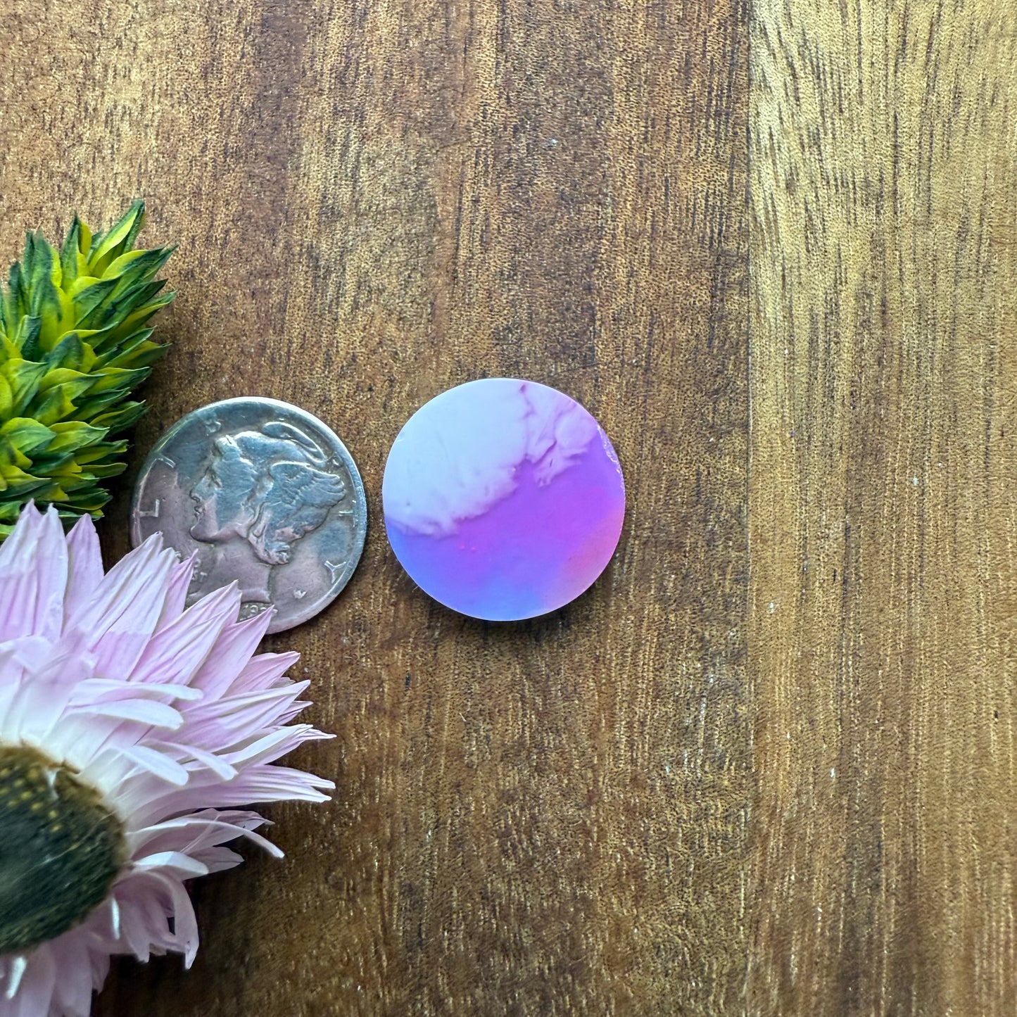 Gower Surfite Cabochon - approx. 17 x 17 x 4.5 mm