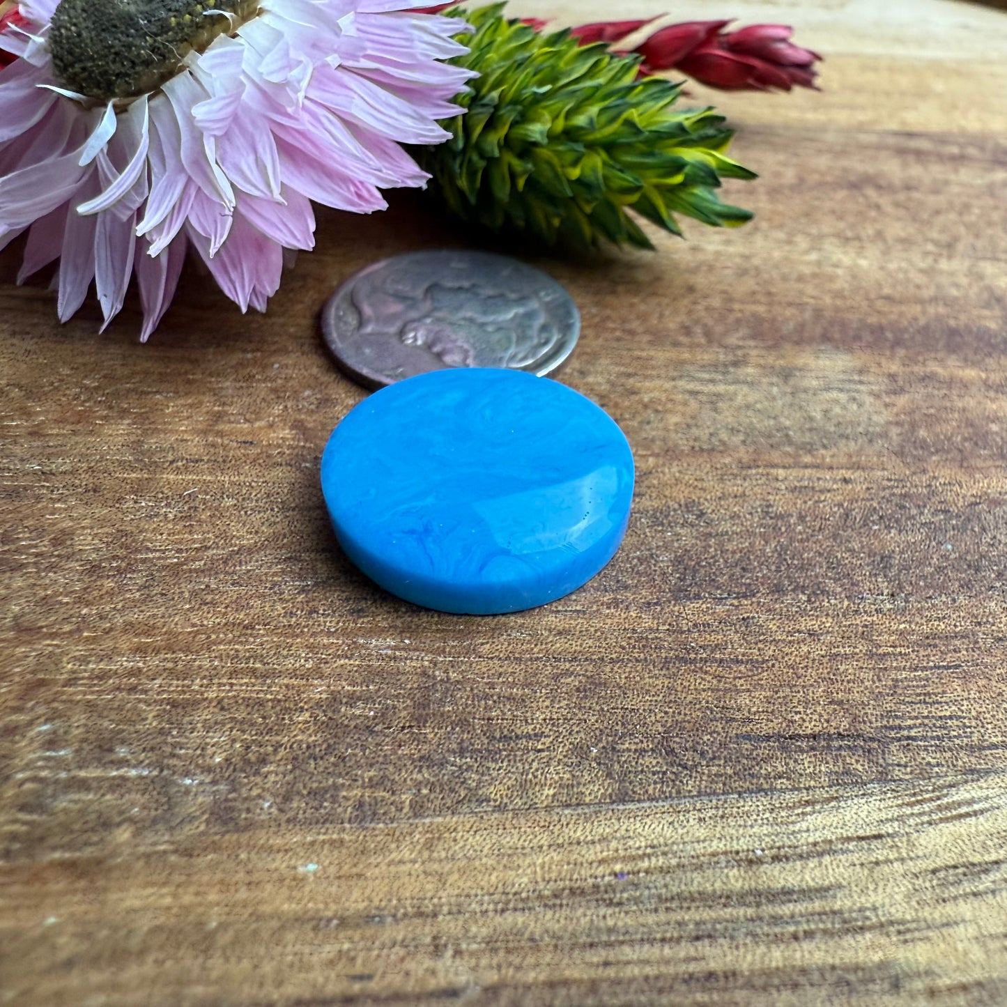 Gower Surfite Cabochon - approx. 17 x 17 x 4.9 mm