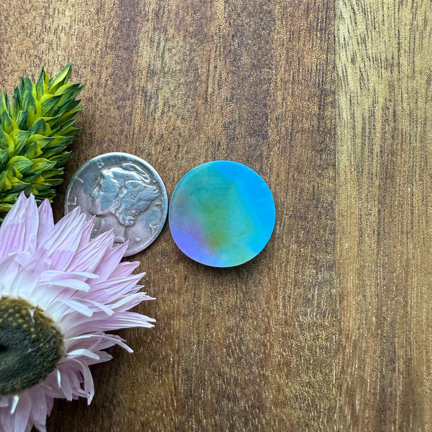 Gower Surfite Cabochon - approx. 17 x 17 x 4.9 mm