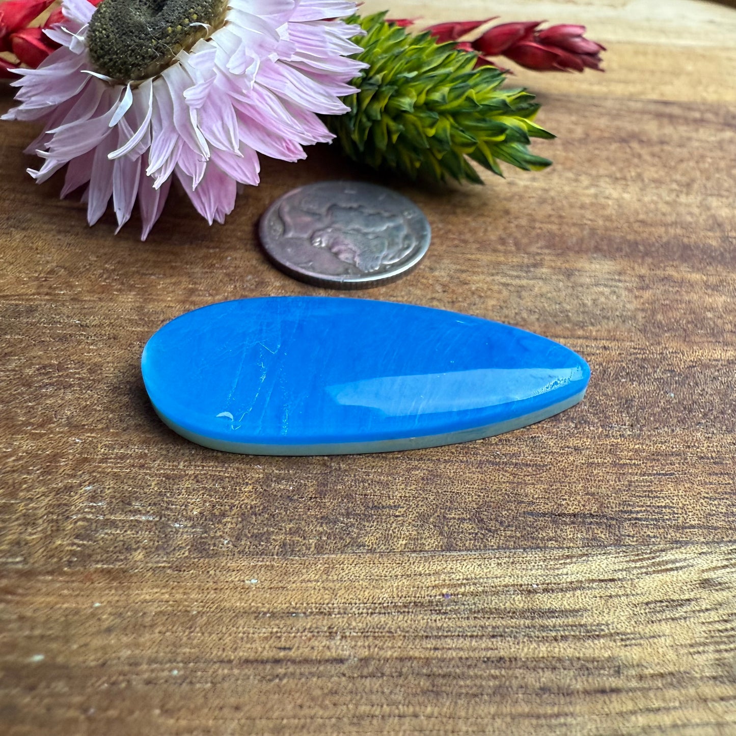 Gower Surfite Cabochon - approx. 36 x 15 x 5 mm