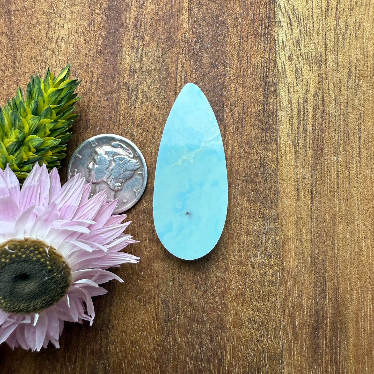 Gower Surfite Cabochon - approx. 36 x 15 x 5 mm