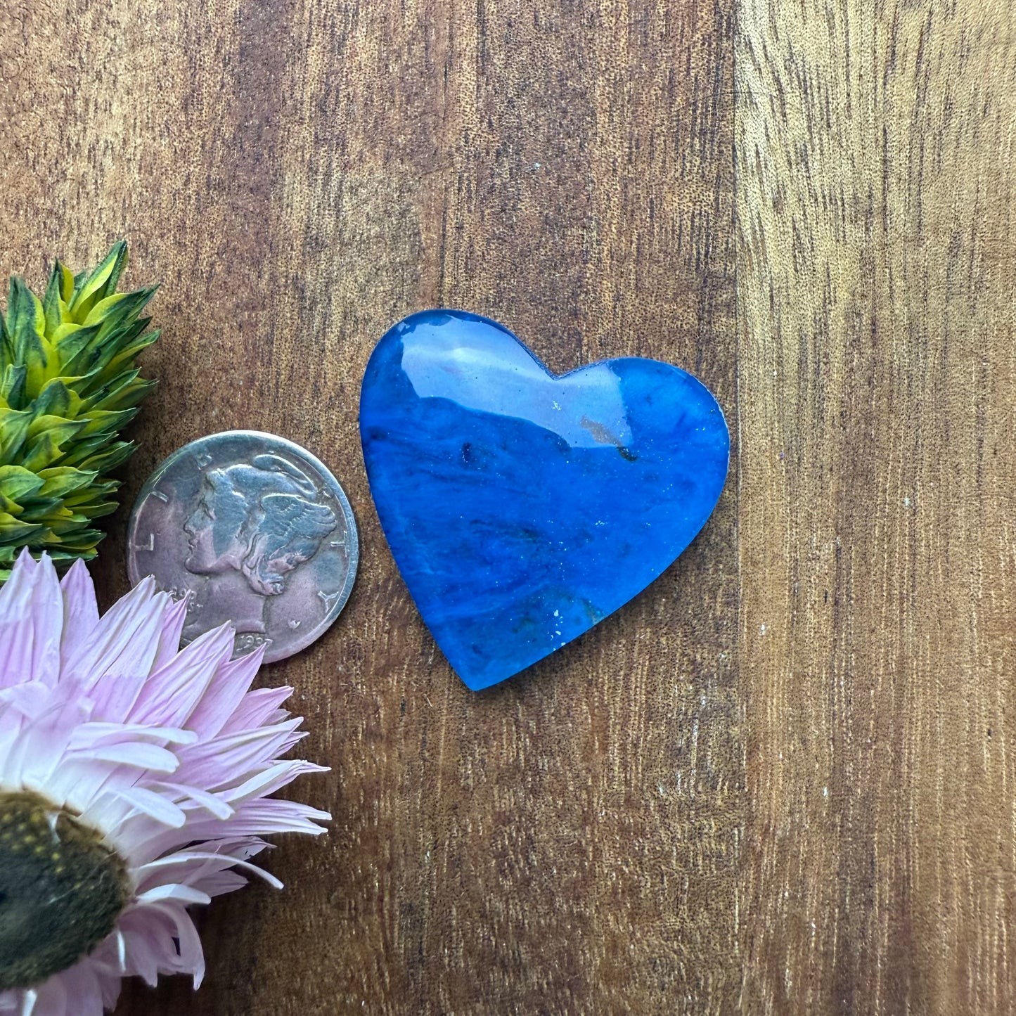 Gower Surfite Cabochon - approx. 26 x 27 x 5.9 mm