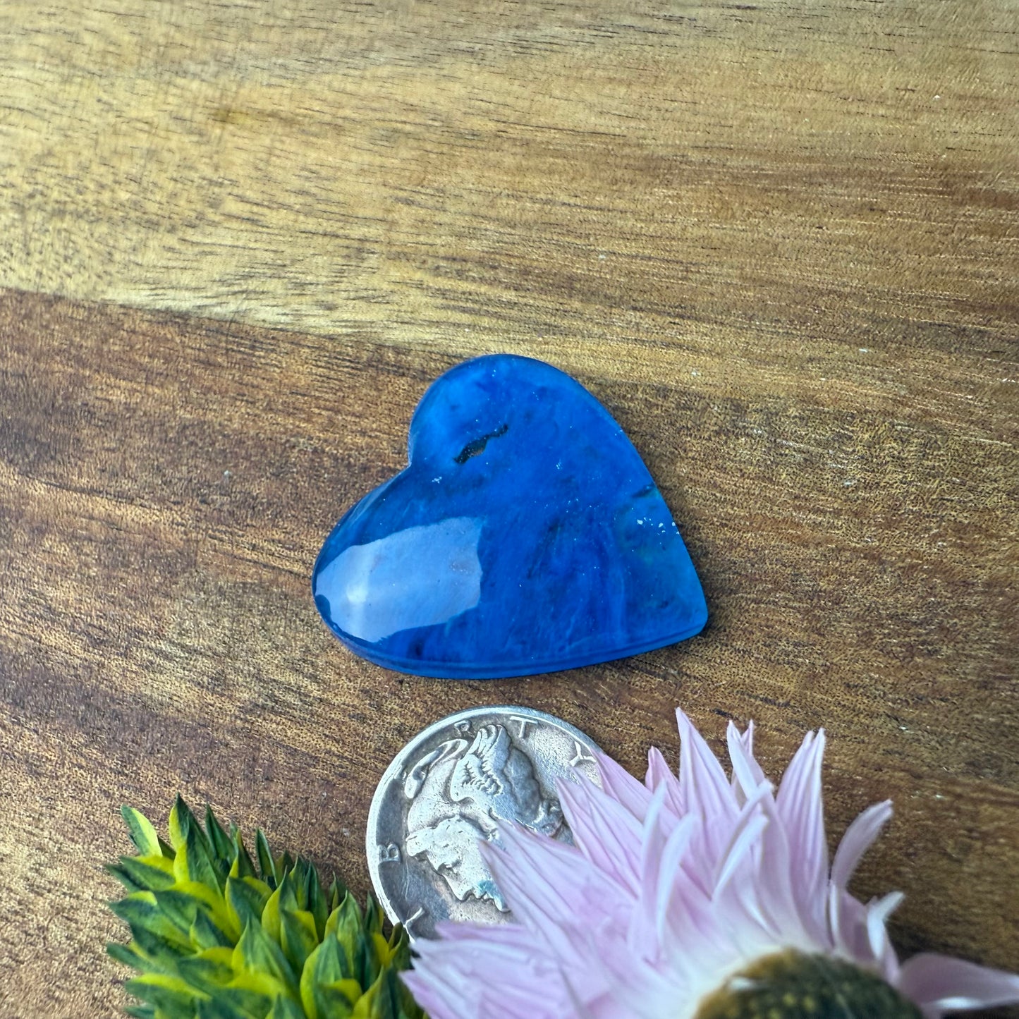 Gower Surfite Cabochon - approx. 26 x 27 x 5.9 mm