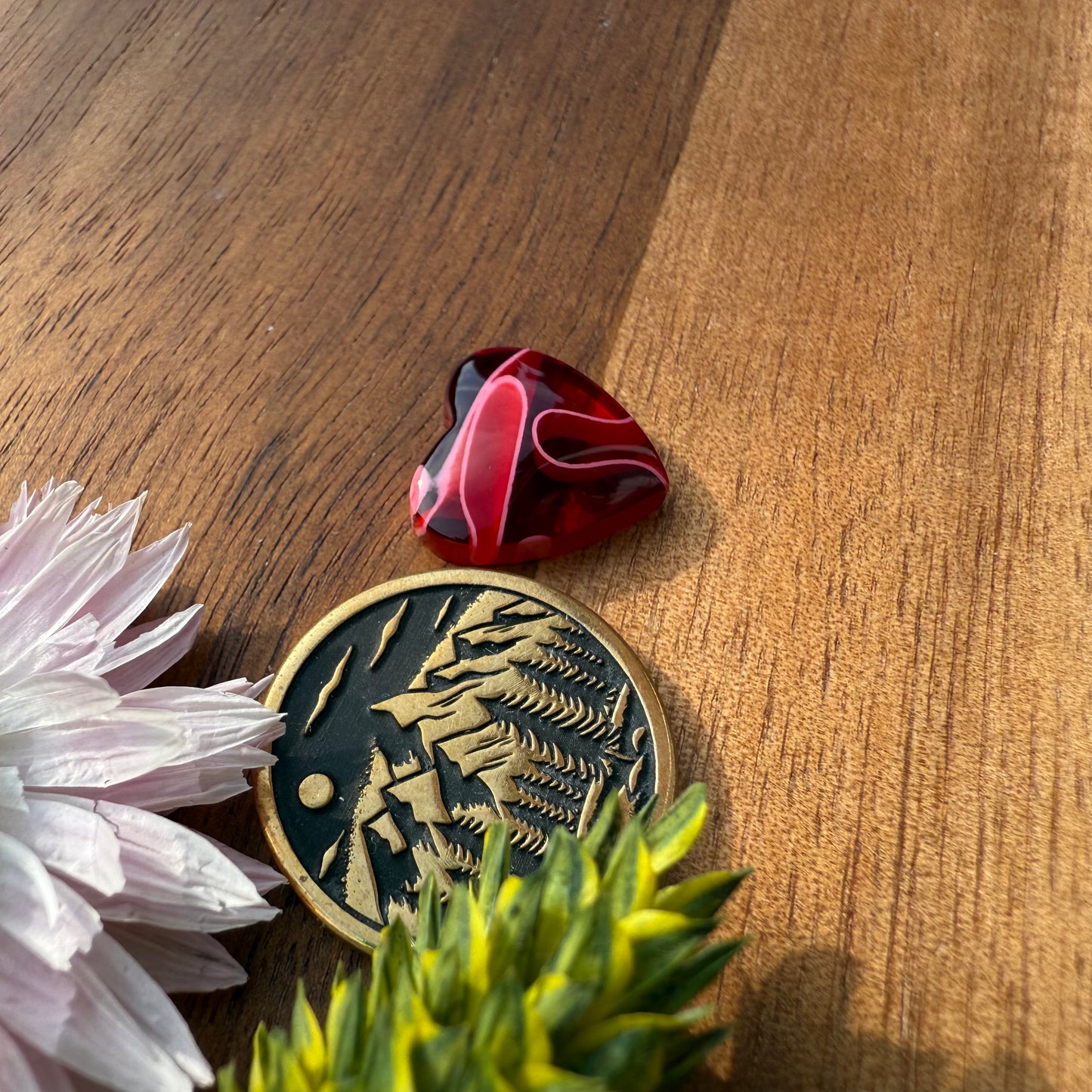 Acrylic Cabochon - approx. 13 x 13 x 4 mm