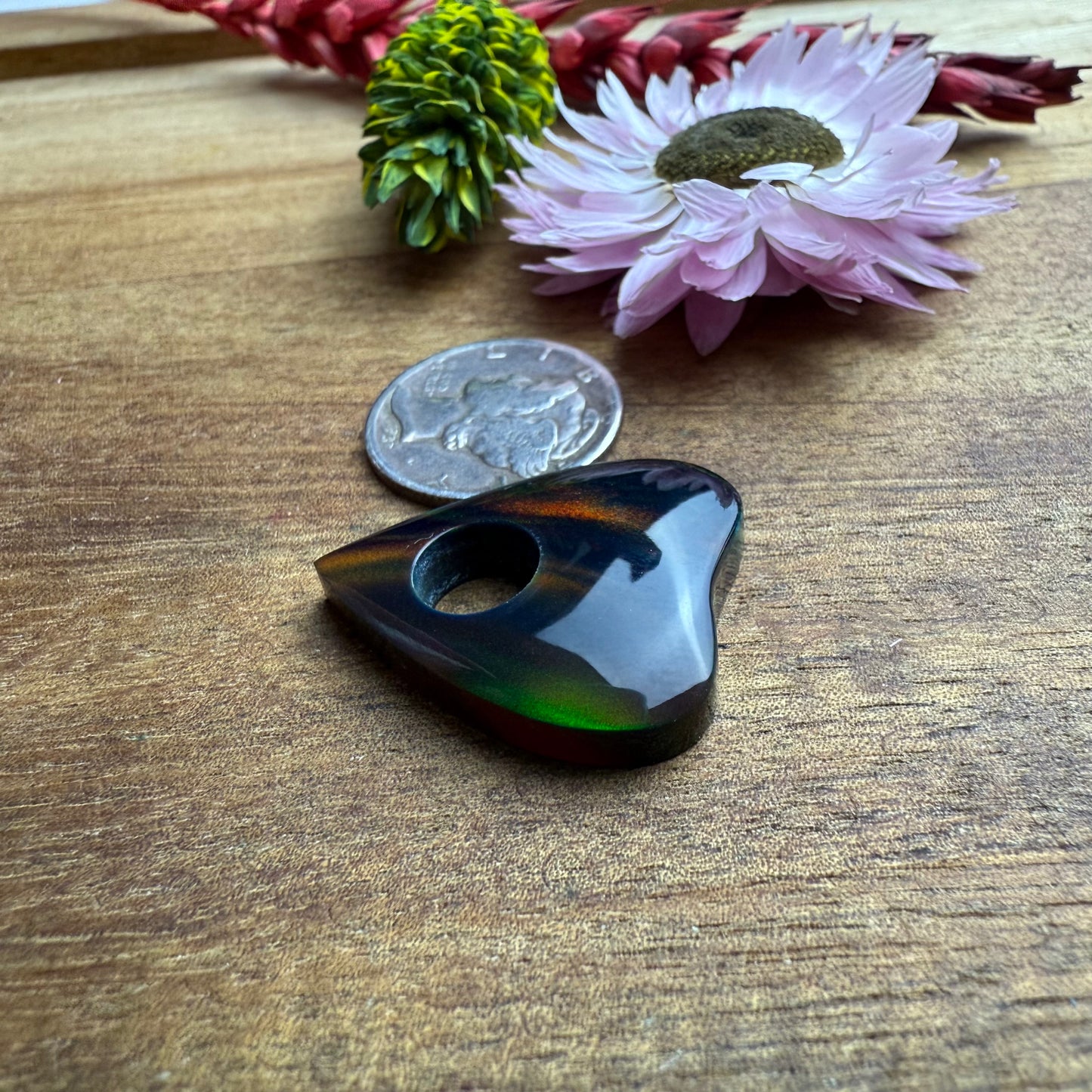 Aurora Opal Cabochon - approx. 24 x 20 x 4.9 mm