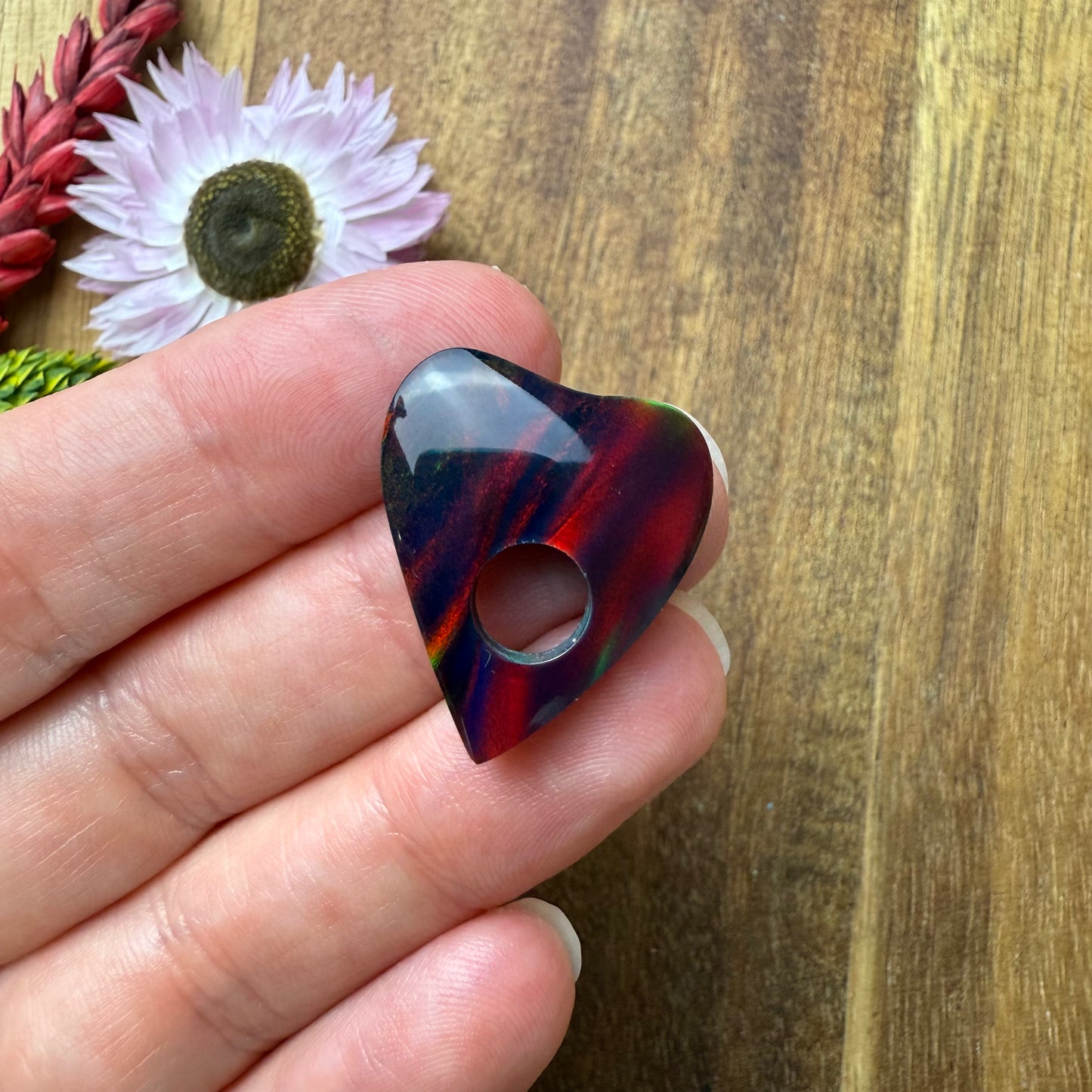 Aurora Opal Cabochon - approx. 24 x 20 x 4.9 mm