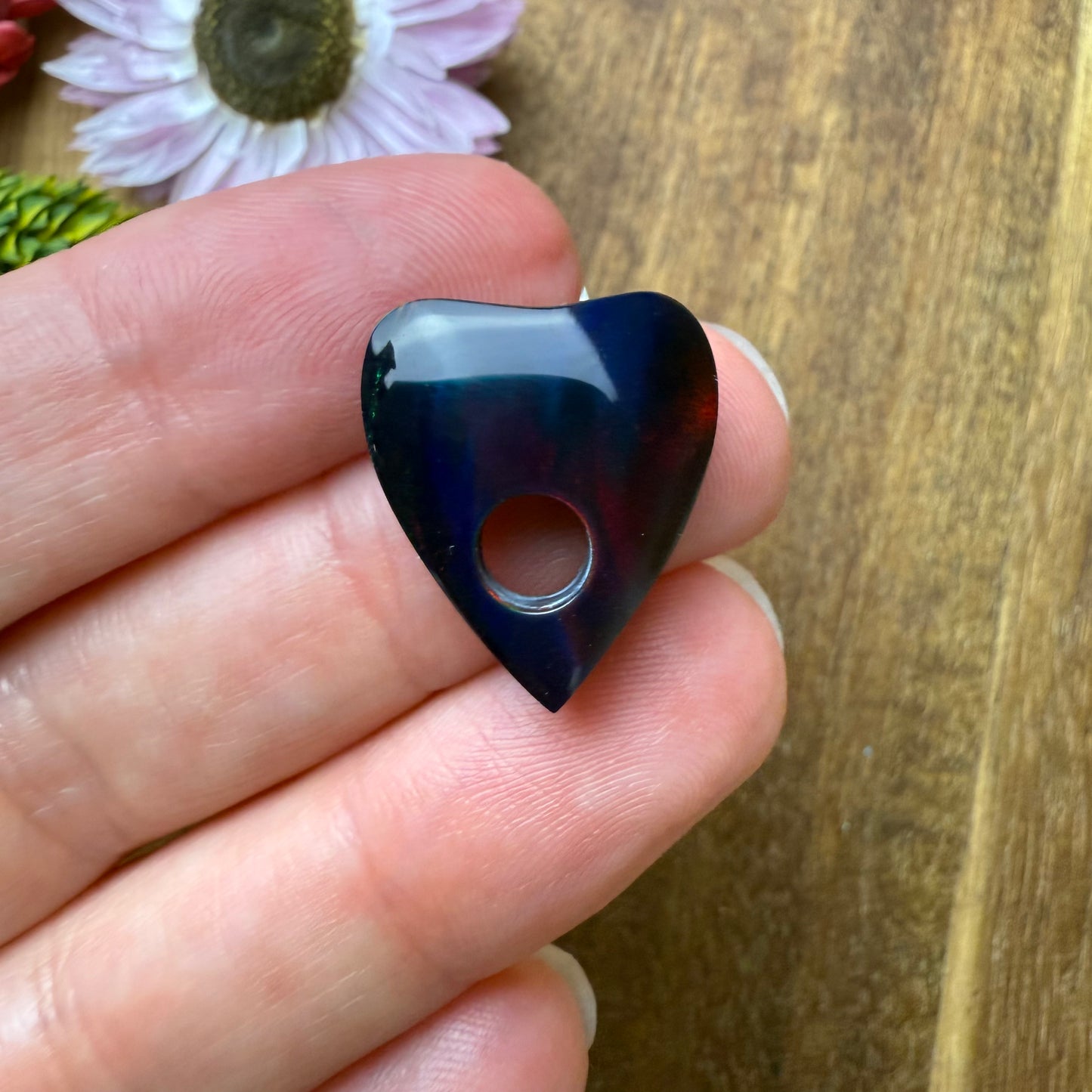 Aurora Opal Cabochon - approx. 19 x 16 x 4.7 mm