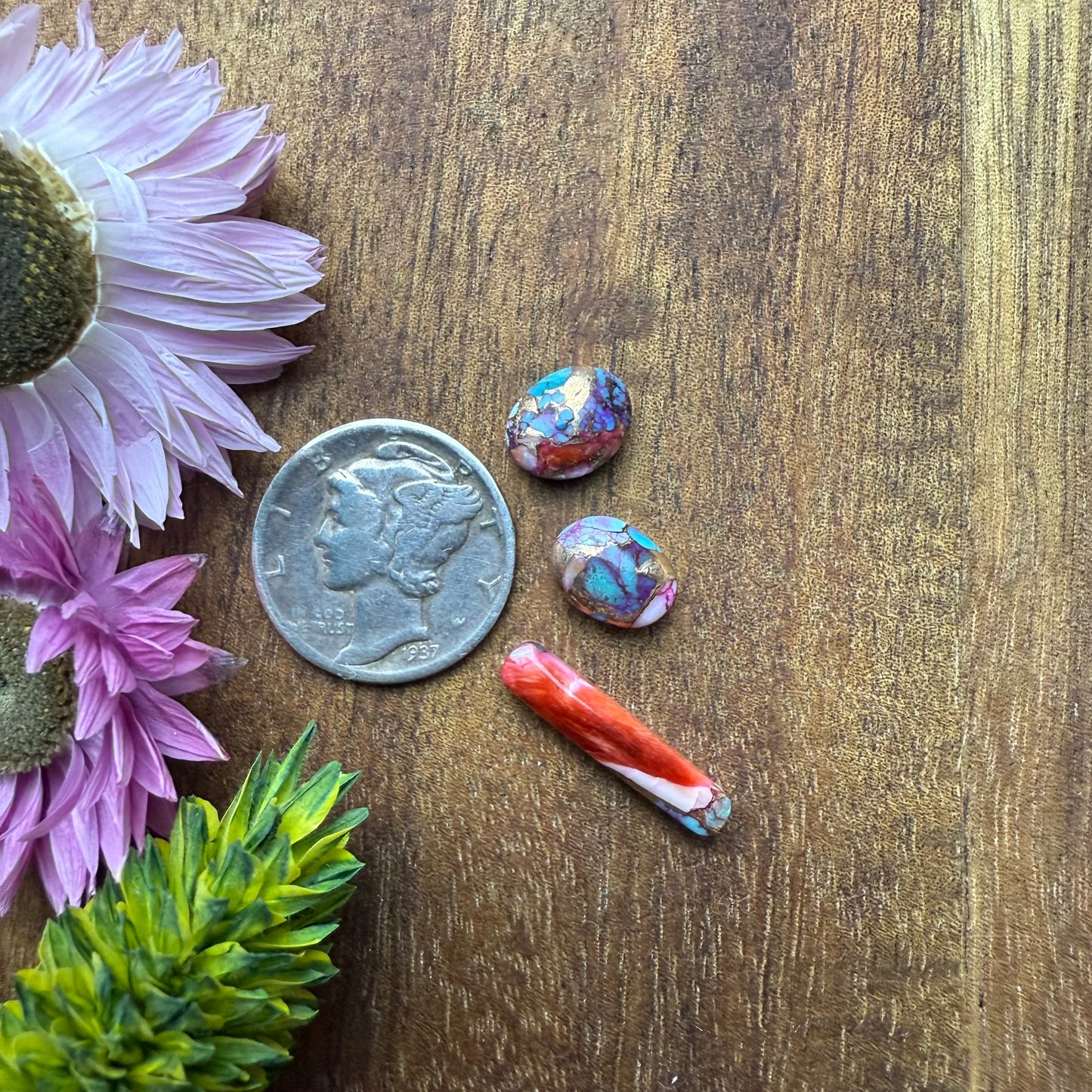 Kingman Composite Cabochon Set of 3 - Mixed Size