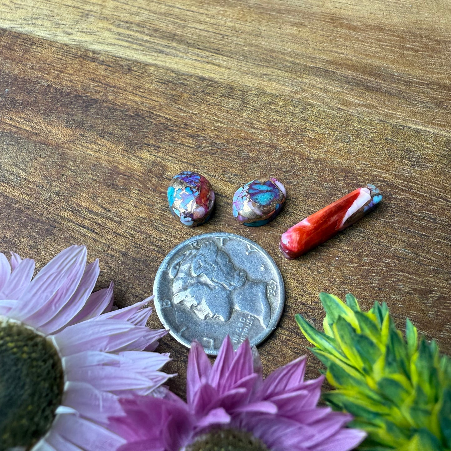 Kingman Composite Cabochon Set of 3 - Mixed Size