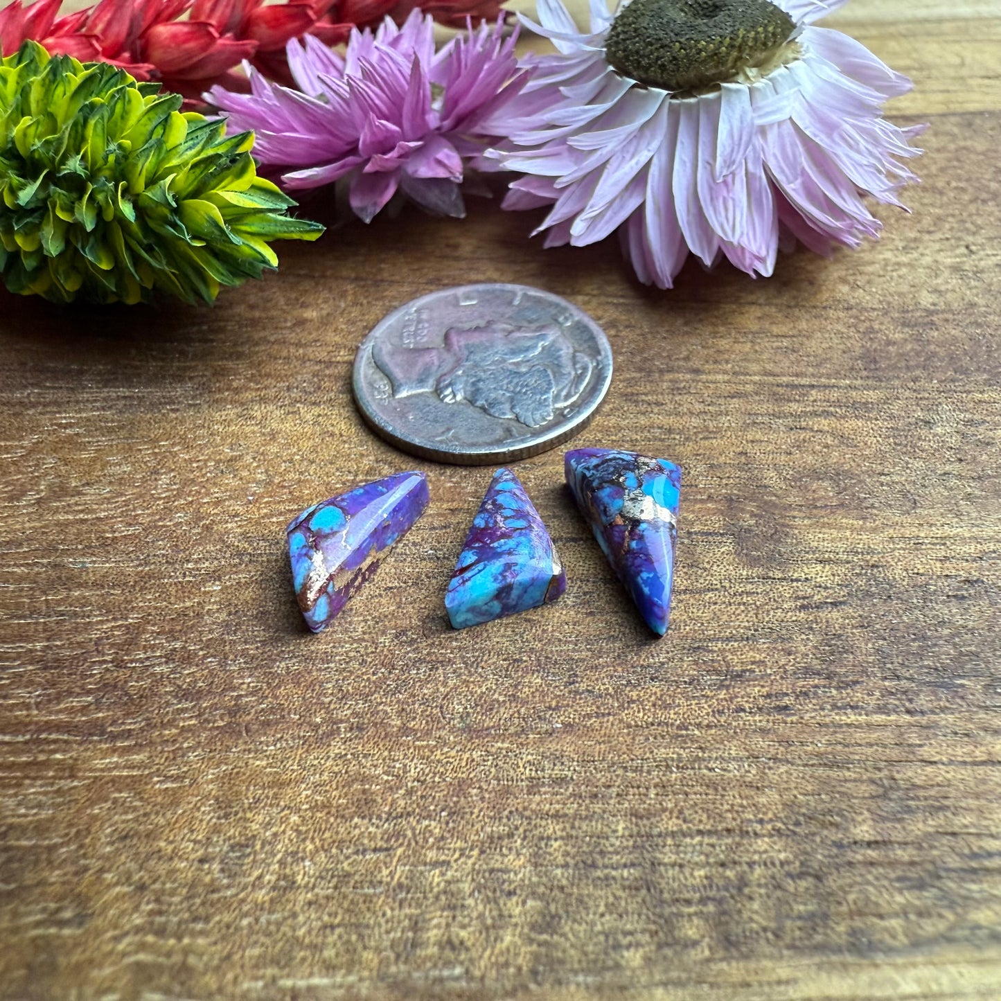 Kingman Composite Cabochon Set of 3 - Mixed Size