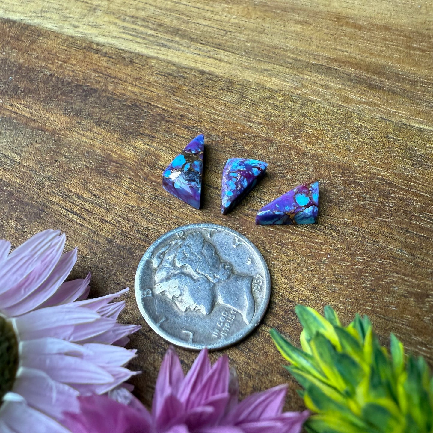 Kingman Composite Cabochon Set of 3 - Mixed Size