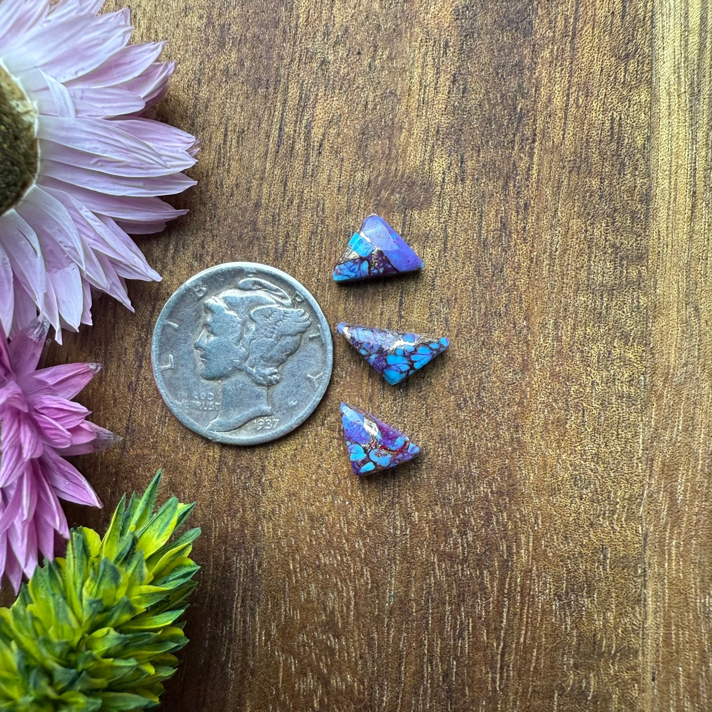 Kingman Composite Cabochon Set of 3 - Mixed Size