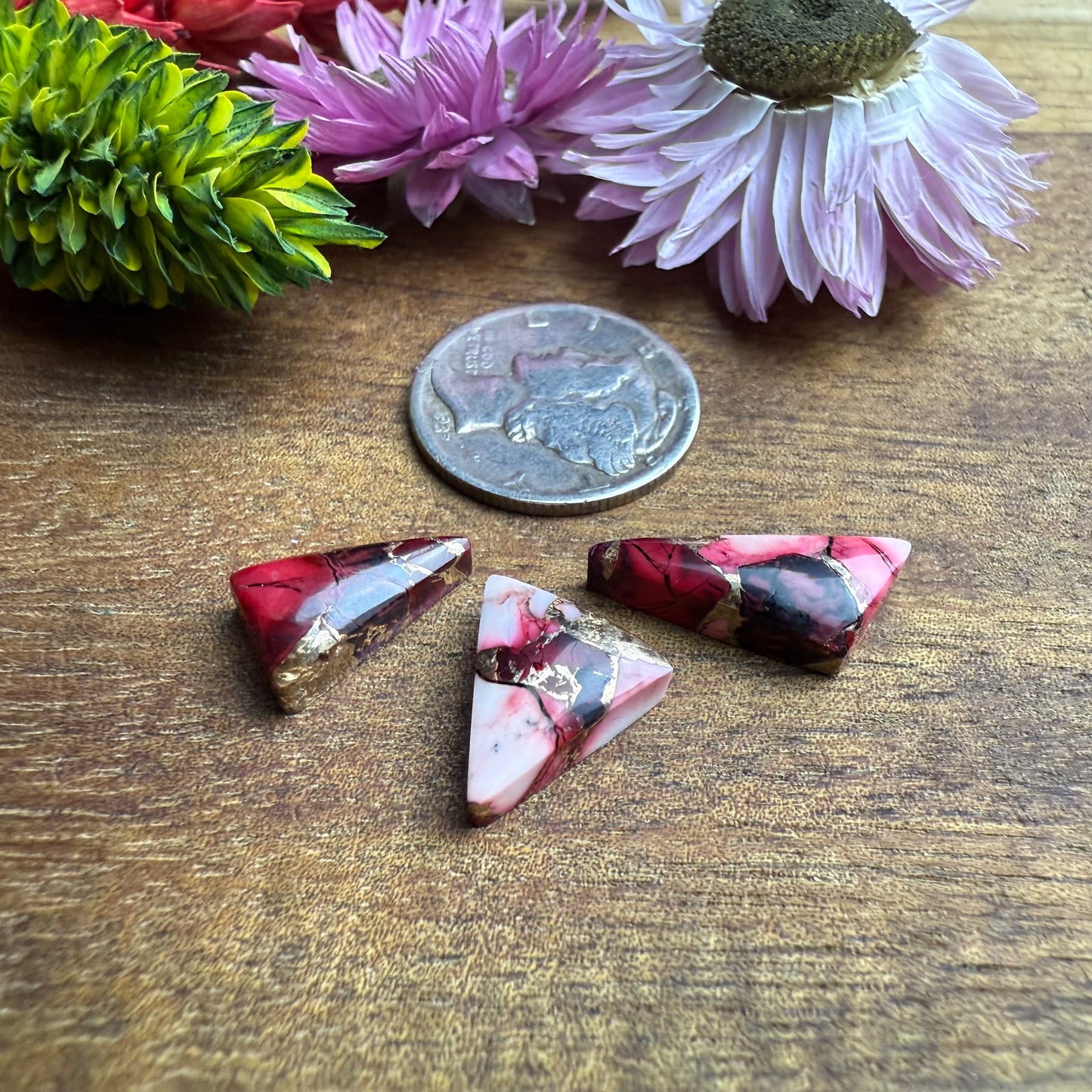 Kingman Composite Cabochon Set of 3 - Mixed Size