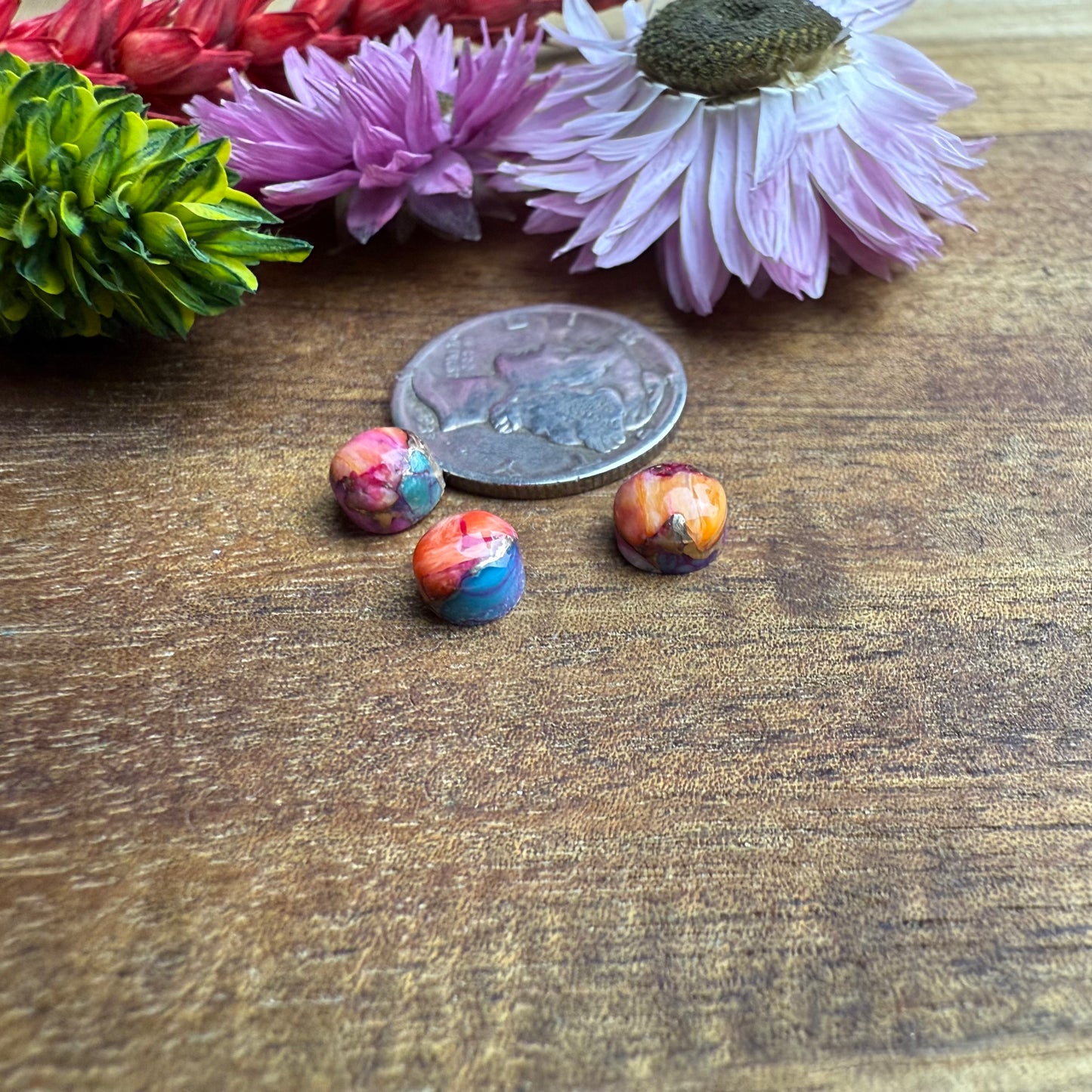 Kingman Composite Cabochon Set of 3 - Mixed Size