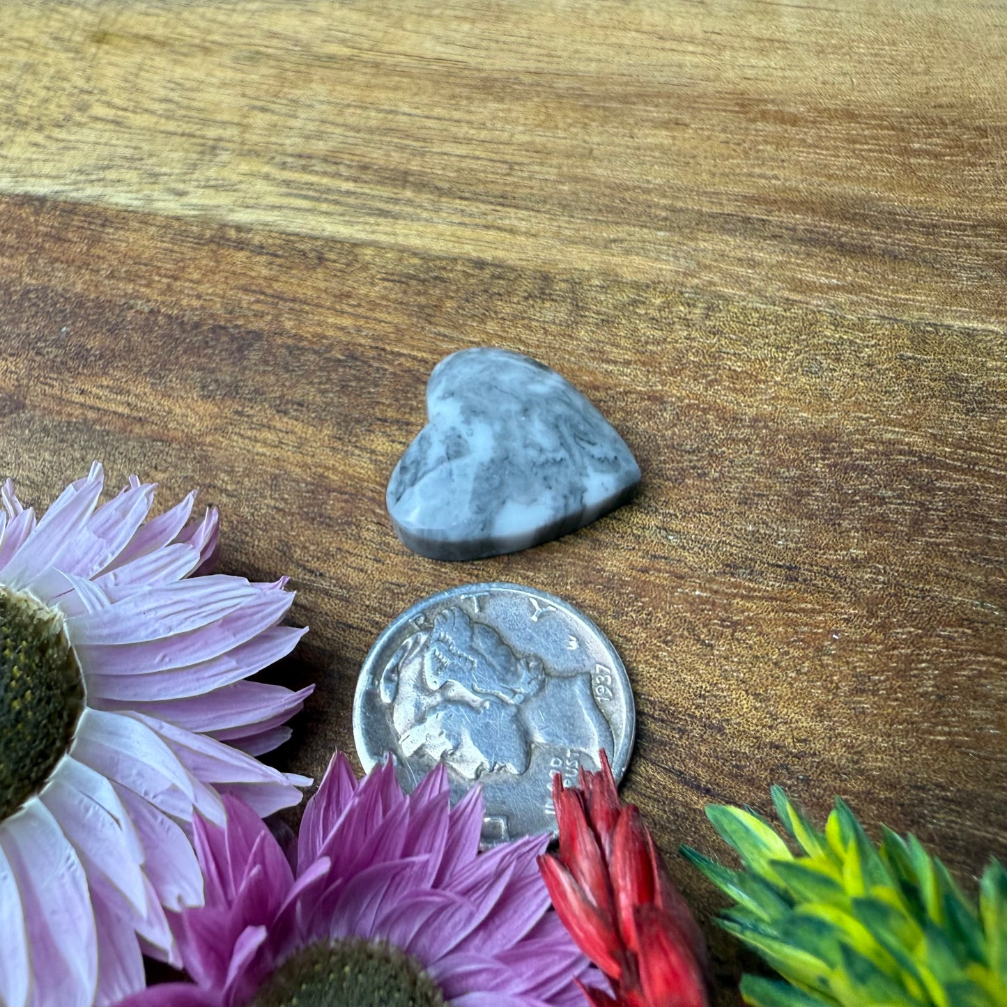 Pool Ball Core Cabochon - approx. 17 x 17 x 5.2 mm