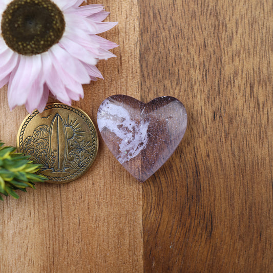 Gower Surfite Cabochon - approx. 21 x 22 x 5.5 mm