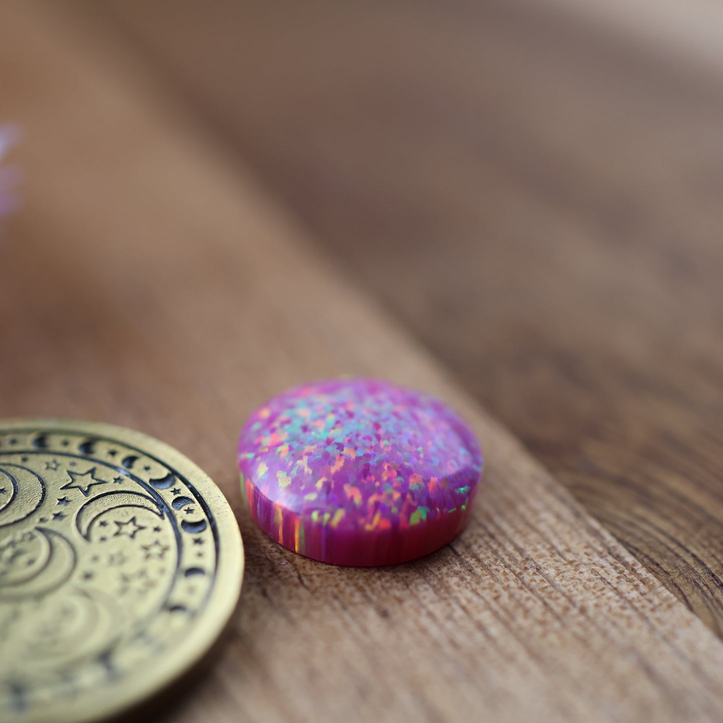 Bello Opal Cabochon - approx. 11 x 11 x 4 mm