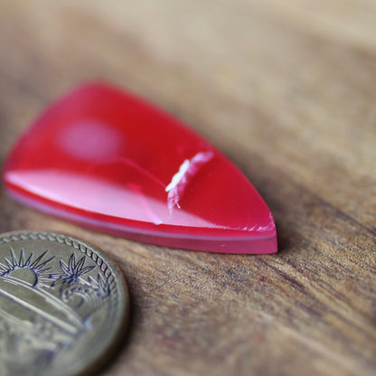 Gower Surfite Cabochon - approx. 30 x 16 x 4.8 mm