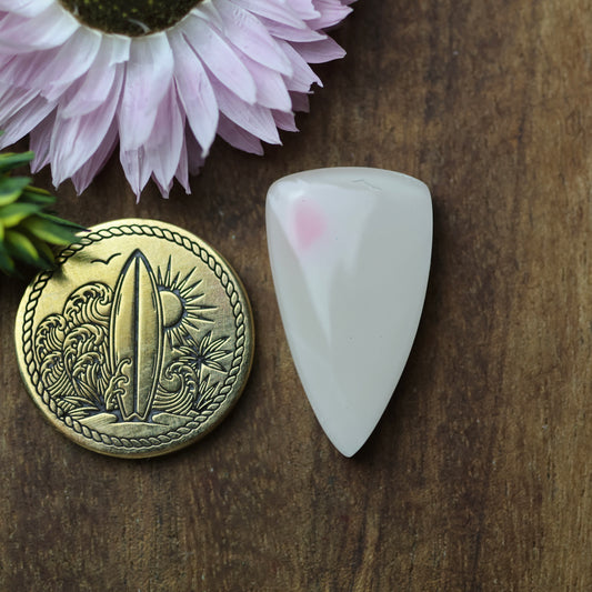 Gower Surfite Cabochon - approx. 24 x 14 x 4.8 mm