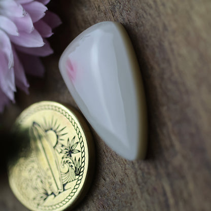 Gower Surfite Cabochon - approx. 24 x 14 x 4.8 mm