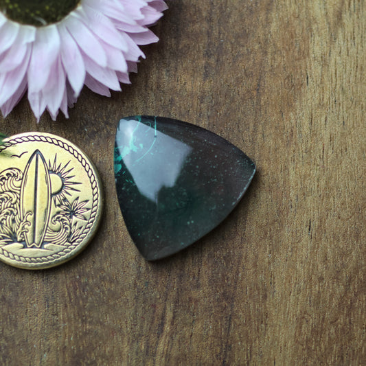 Gower Surfite Cabochon - approx. 21 x 21 x 4.7 mm