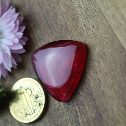 Gower Surfite Cabochon - approx. 26 x 26 x 5.3 mm