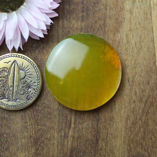 Gower Surfite Cabochon - approx. 27 x 27 x 5.3 mm