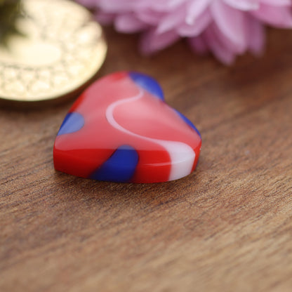 Acrylic Cabochon - approx. 17 x 17 x 4.6 mm