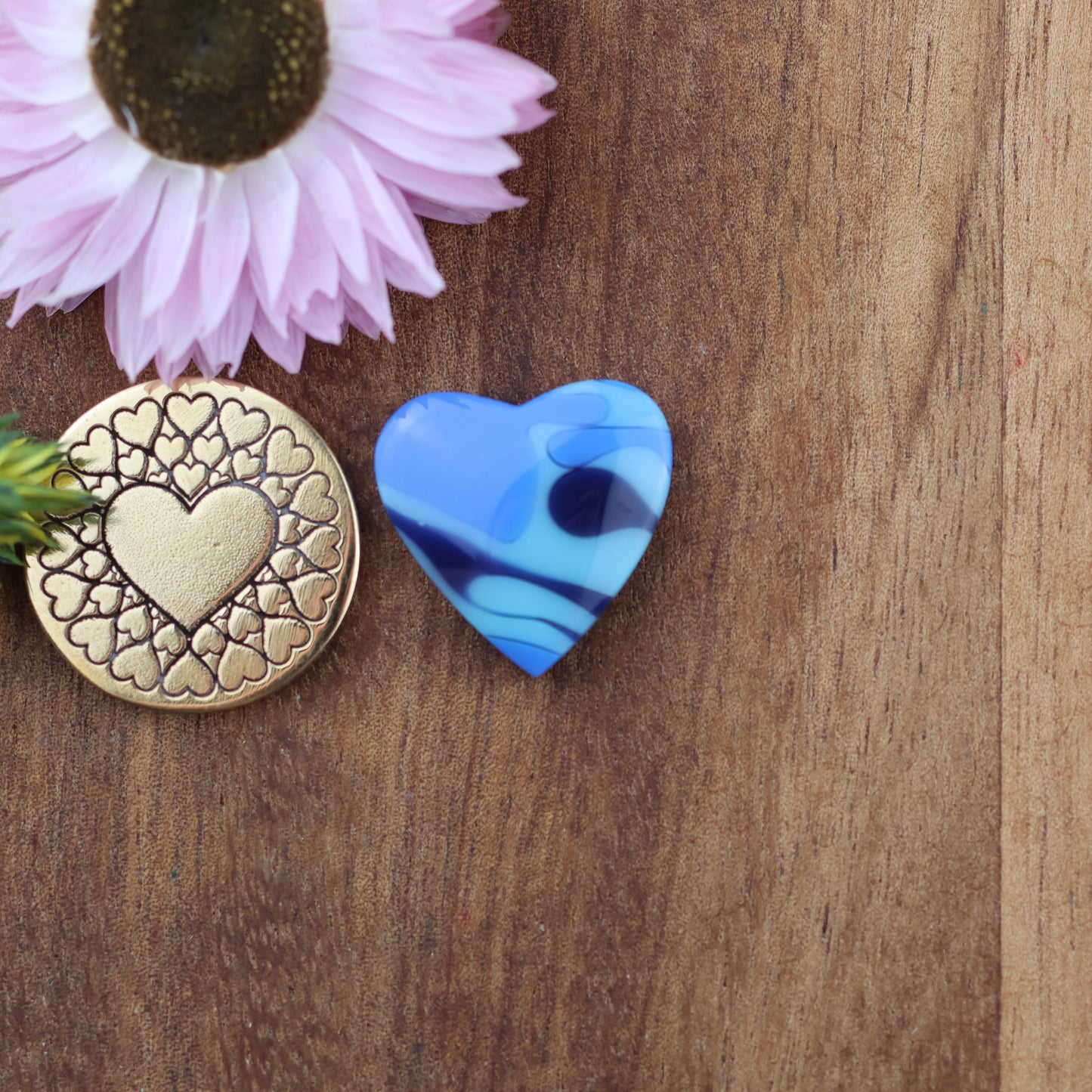 Acrylic Cabochon - approx. 17 x 17 x 4.7 mm