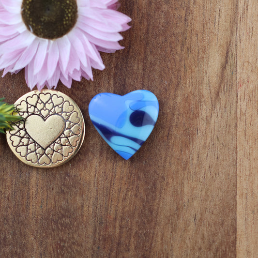 Acrylic Cabochon - approx. 17 x 17 x 4.7 mm