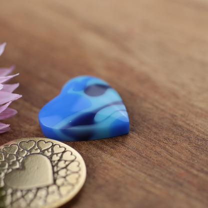 Acrylic Cabochon - approx. 17 x 17 x 4.7 mm